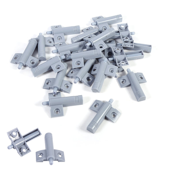 20Pcs/Pack Kitchen Door Stop Drawer Soft Quiet Closing Damper Buffers Grey/White Door Stops