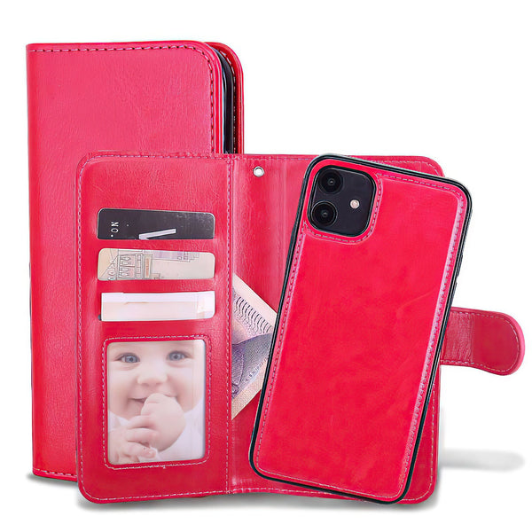 Iphone 12 Leather Case / Protection Pink Cases Covers & Skins
