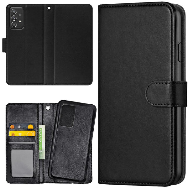 Compatible With Samsung Galaxy A52 A52s 5G Wallet Case Black Multicolor Protective Cover Cases Covers & Skins