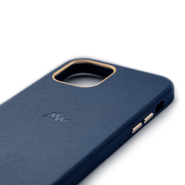Iphone 12 / Pro Magsafe Leather Mobile Case Marie Wolt Blu Blue 12/12 Cases Covers & Skins