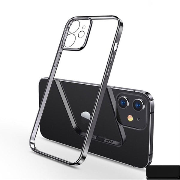 Compatible With Apple Iphone 12 Case Black Cases Covers & Skins