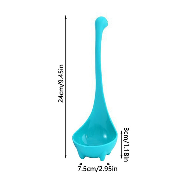 Nessie Soup Ladle 3 Pack With Loch Design Upright Spoon Compatible Kitchen Bar Tools Ladles