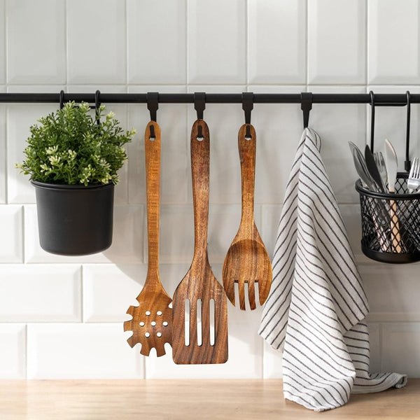 Kitchen Utensil Set Wooden Utensils Cooking Utensils