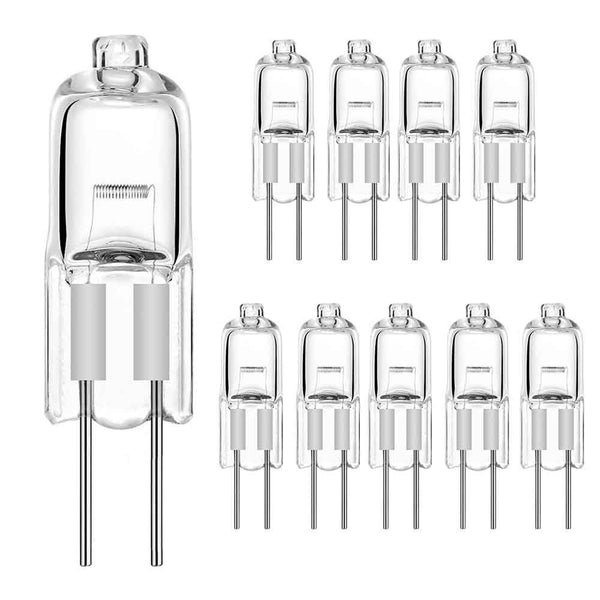 10 Pcs Halogen Bulbs Capsule Lamps Lights G4 12V 35W Light Bulbs