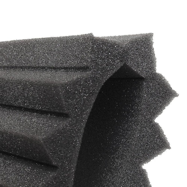 12Pcs 300X300x25mm Acoustic Foam Panels Soundproofing For Studio Ktv Bar Wall Wedges Compatible With Soundrproofing Panels