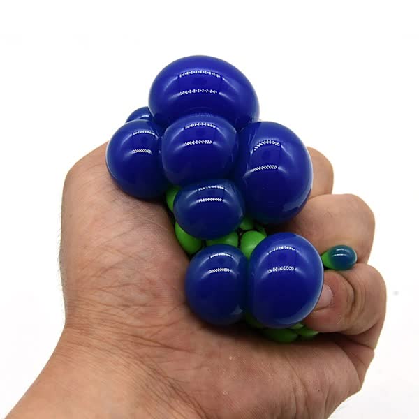 Stress Balls 4 Pack Mesh Textured For Adults Kids Therapy Squeeze Squeezable Stress Relievers