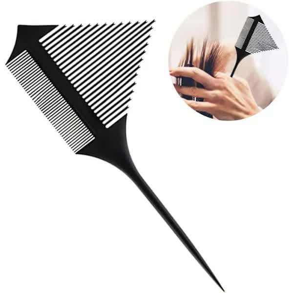 Loop Comb Double Sided Hair Coloring Tool Diy Styling Brushes & Combs