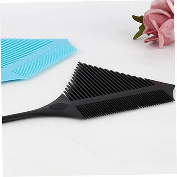 Loop Comb Double Sided Hair Coloring Tool Diy Styling Brushes & Combs
