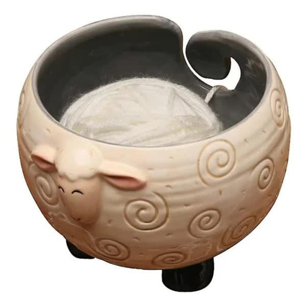 Ceramic Yarn Bowl For Knitting 15Cm X 11Cm Other Crocheting And Knitting