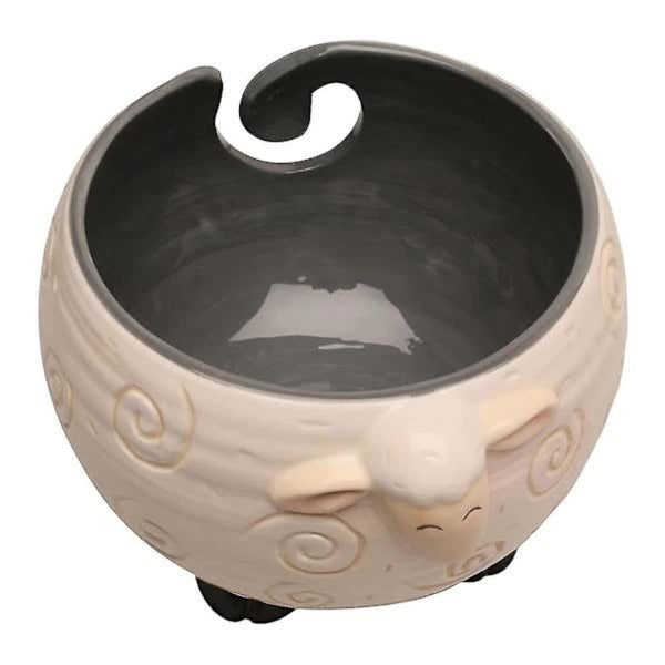 Ceramic Yarn Bowl For Knitting 15Cm X 11Cm Other Crocheting And Knitting