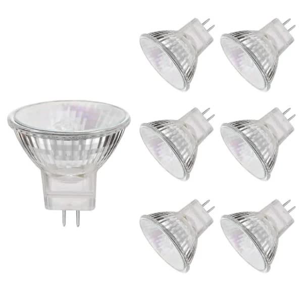 Mr11 Halogen Lamp 20W 12V High Cri 6 Pack Light Bulbs
