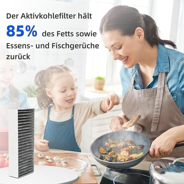 4 Pcs Activated Carbon Filter For Fan Cover Siemens Hz9vrcr0 17004796 / Bosch Hez9vrcr0 17004805 Neff Z821vr0 17004806 Gaggenau Ca282111 Xin Rangehood