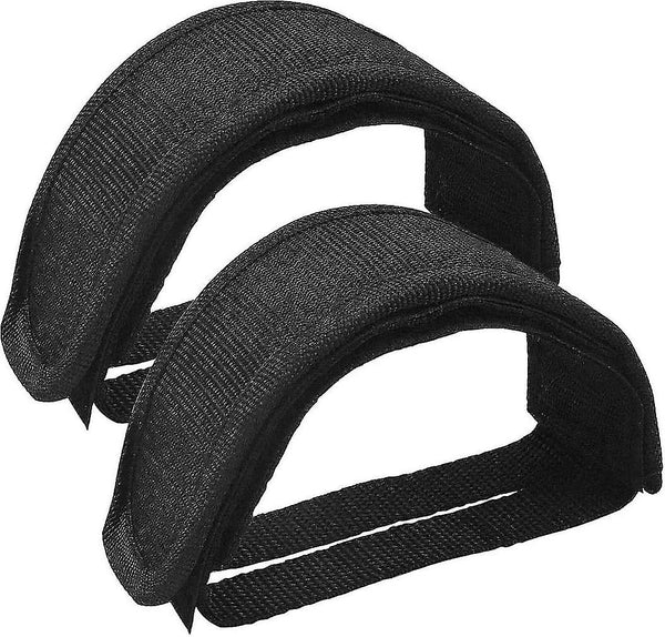 1 Pair Universal Bicycle Pedal Straps Adjustable Non Slip Double Adhesive Toe Clips Nylon Accessories Pedals