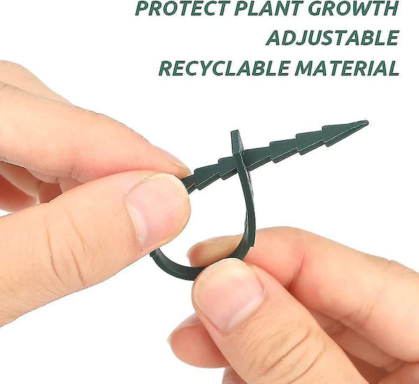 Plant Ties 200 Pcs 13.5 Cm Flexible Plastic Garden Wire For Support Plant Ties & Supports