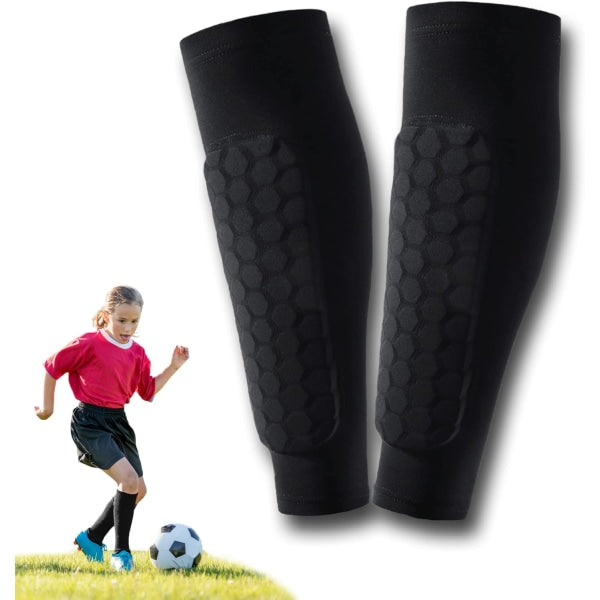 2*Football Protection For Children Ski L Shin Pads