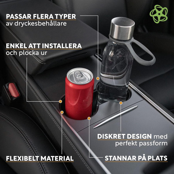 Tesla Model Y 3 Accessories Cup Holder Drink Cup Holders