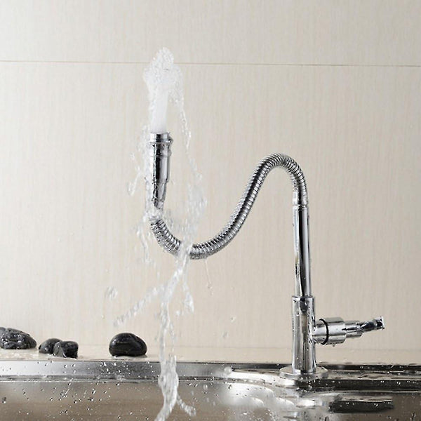 Outdoor Faucet 360A Kitchen Mixer Flexible Neck Laundry Room Bar Garden Kitchen Taps