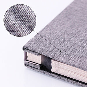 Self Adhesive Photo Album 27 * 28 Cm Scrapbook 40 Double Sided Pages Linen Hardcover Diy Anniversary Memory Book For Baby Photo Albums & Boxes