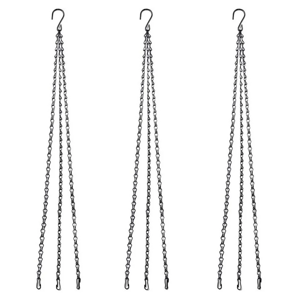 3 Pack Hanging Chain Set For Bird Feeders Planters And More Hooks & Hangers