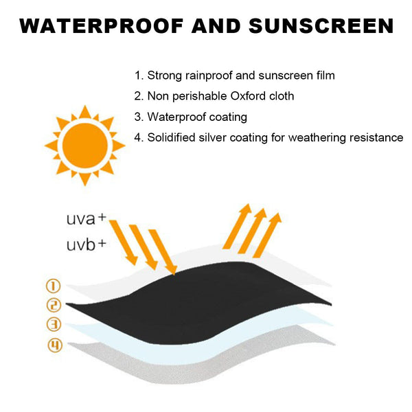 Waterproof Washer Dryer Cover Compatible With Most Washing Machines