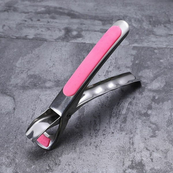 2Pcs Air Fryer Camping Tools Anti Scald Tongs Pan Gripper Pot Clip Bowl Black Air Fryer Accessories