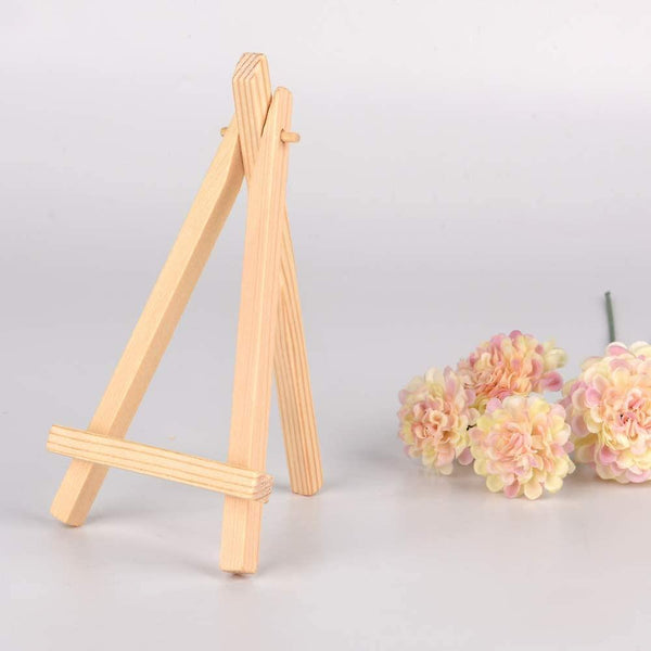 10 Pcs Mini 9X16 Cm Wooden Display Stands Compatible With Photo Memo Place Card Holder Easels