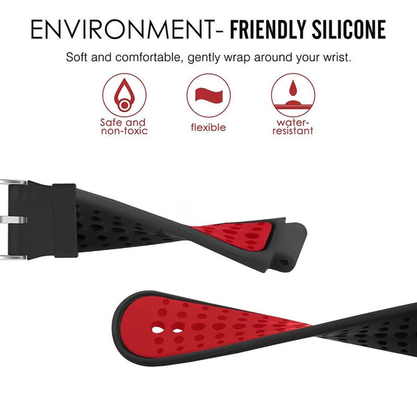 Garmin Forerunner 235/235Lite Watch Band Soft Silicone Replacement Strap 235/220/230/620/630/735 Smartwatch Watch Bands