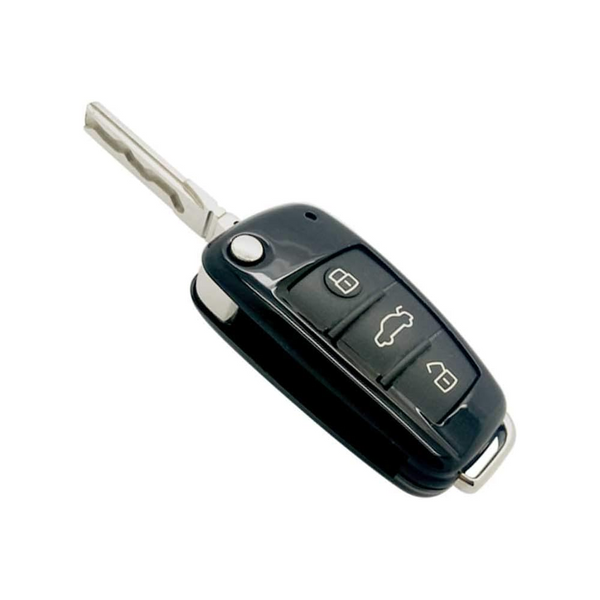 Black Abs Carbon Fiber Key Cover For Audi A1 Q3 Q7 Tt R8 A3 S3 Other Car Interior