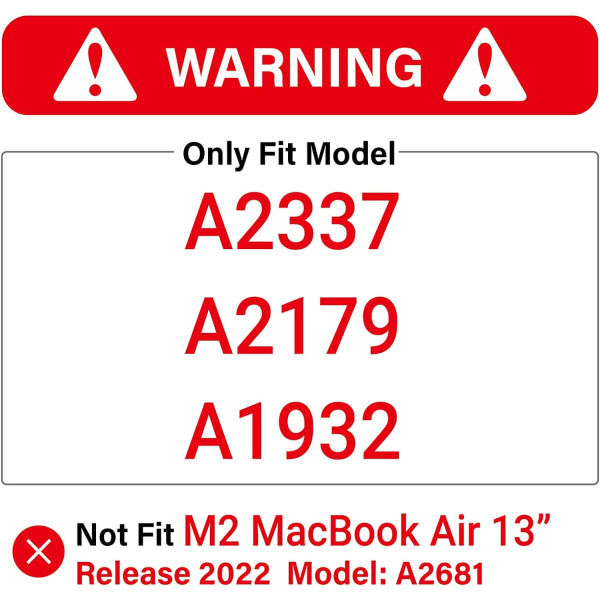 Compatible With Apple Macbook Air 13 Replacement Battery High Capacity Long Lasting Power A1466 Batteries
