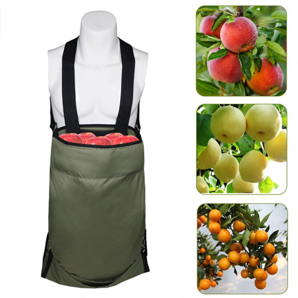Fruit Collection Bag With Storage Pocket Durable Compatible Apple Picking For Orchard Farm And Garden Storage Bags
