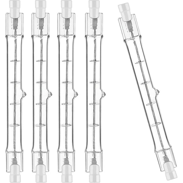 R7s Halogen Bulb 5 Pack 118Mm 200W 230V Dimmable For Construction Floodlights Landscape And Living Room Lighting Light Bulbs
