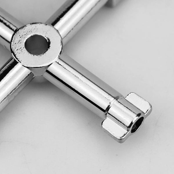 Universal Electrical Cabinet Wrench 4 In 1 For Elevators And Valves Multifunctional Tool Hex Keys & Hex Wrenches