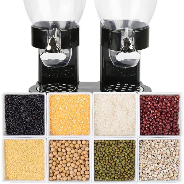 Double Cereal Container For Cornflakes Storage Food Storage Containers