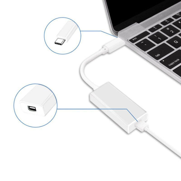 Thunderbolt 3 To 2 Adapter Compatible With Mac Monitor/Av Cables & Adapters