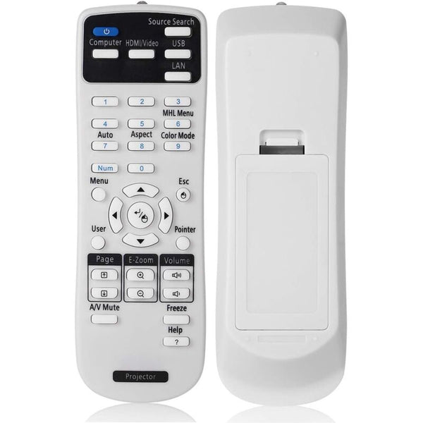 Epson Projector Remote Control Compatible With Eb S02 S02h S11 S110 S11h S12 W01 W02 W12 X02 X11 X11h X12 X14 X15 420 425W 430 435W 470 475W 480 485 P