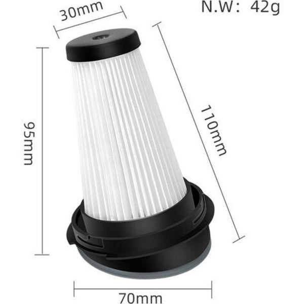 Rowenta X Pert 3.60 Rh72xxx Vacuum Cleaner Replacement Filter 4 Pack Compatible With 160 Zr005202 Vacuum Cleaner Parts