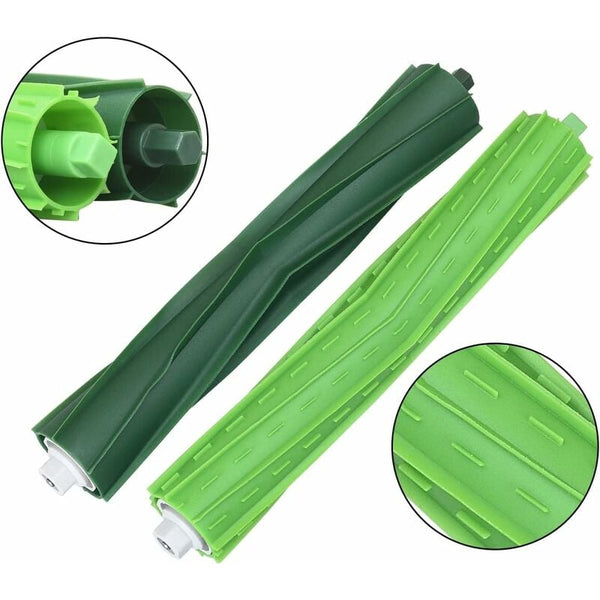 Compatible With Irobot Roomba E5 E6 I7 I8 I6 I4 Multi Surface Rubber Brushes Vacuum Cleaner Accessories Vacuum Cleaner Parts