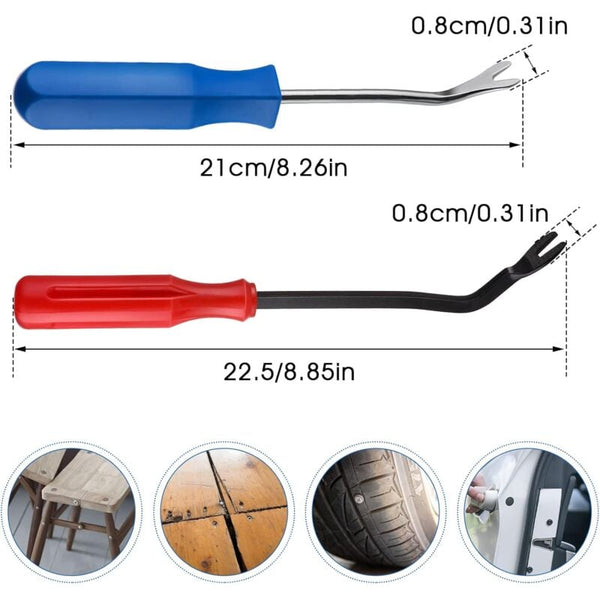 Heavy Duty Staple And Nail Puller Tool For Furniture 2 Pcs Nail & Staple Guns