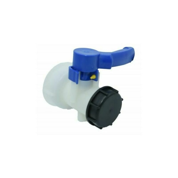 Valve For Ibc Tank 1000 Liters 2""/ 62 Mm Integrated Plastic Connectors Valves & Accessories