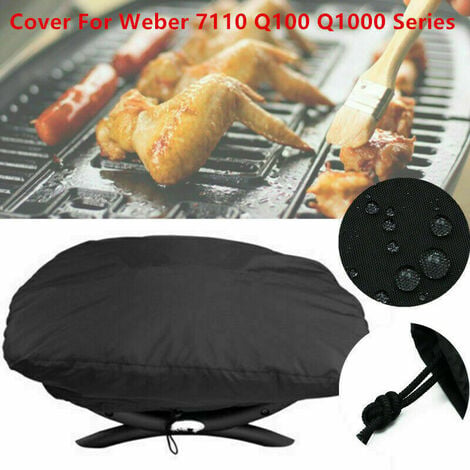 Premium Grill Cover 210D Oxford Fabric Waterproof For Weber/1000 Petrol 67.1 X 44 32 Cm Barbecues Grills & Smokers