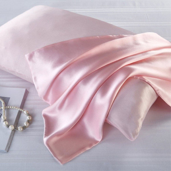 Satin Silk Pillowcase For Hair And Skin Size 2 Pack Super Soft With Envelope Closure Pillow Cases