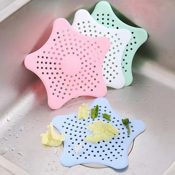 Green Silicone Drain Cover Filter For Bathtub Sink Shower Drain Grates