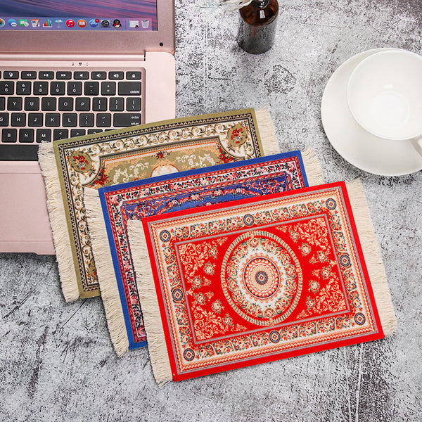 Carpet Mouse Pad Oriental Persian Computer For Table Decoration Mouse Pads & Wrist Rests