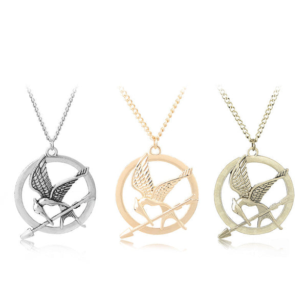 Hunger Games Mockingjay Necklace Set Of 3 Necklaces & Pendants
