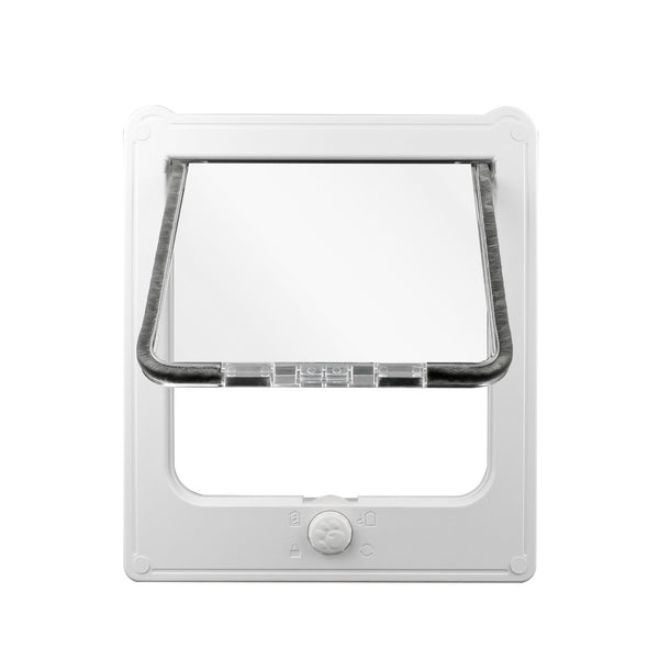 Cat Mate Flap White Comfortable For Cats To Get In And Out Doors & Flaps