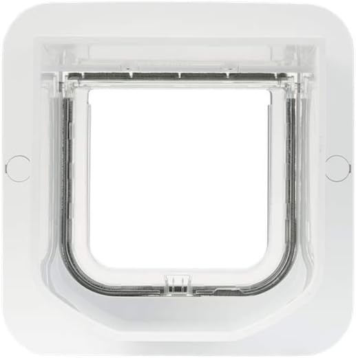 Cat Mate Flap White Comfortable For Cats To Get In And Out Doors & Flaps