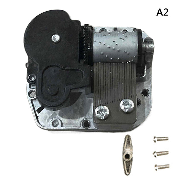Mechanical Diy Music Box Sankyo Musical Movement + Screws Blac Black A2;Swan Lake Other Home Décor