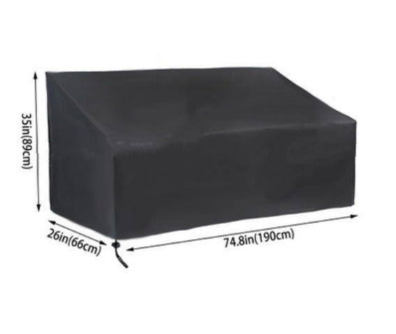 Sofa Cover Waterproof 4 Seater Outdoor Heavy Duty Deep Lounge Large Garden Furniture With Air Vent Slipcovers
