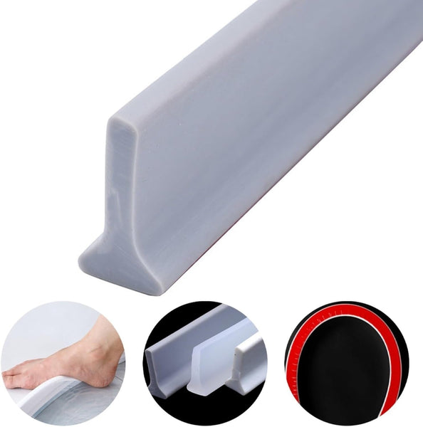 Shower Threshold Water Barrier Self Adhesive Strip 2M White Other Shower & Bath Accessories