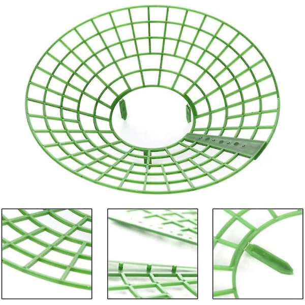 Strawberry Plant Support Cages 10 Pack Climbing Rack For Balcony Gardens Plant Ties & Supports
